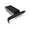ICY BOX PCIe-Karte, 1x M.2 PCIe NVMe IB-PCI224M2-ARGB PCIe 4.0, LP&FP inkl passiv K