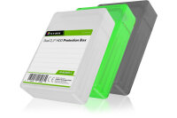 ICY BOX Dual 2,5" HDD SSD Box, IB-AC6025-3 transparent
