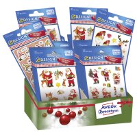 AVERY Zweckform ZDesign Weihnachts-Sticker...