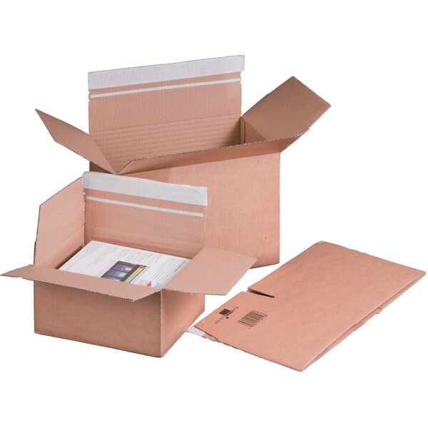 smartboxpro Carton &agrave; fond automatique, (L)195 x (P)194 mm