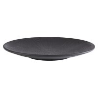 APS Assiette plate NERO, diamètre: 420 mm, noir