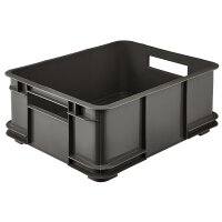keeeper Caisse de rangement Euro-Box L bruno eco, graphite