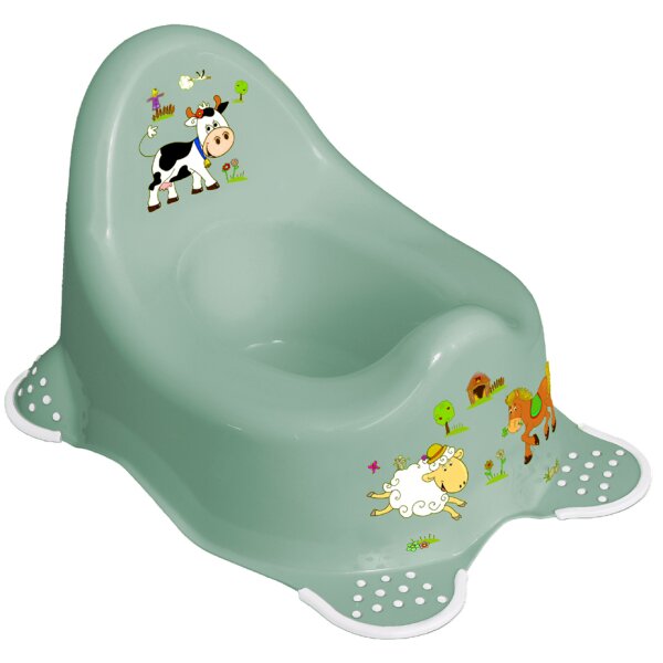 keeeper kids Pot pour bébé adam funny farm, nordic-green