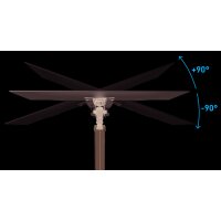 DURABLE Bras SELECT PLUS, pour 1 écran, pince