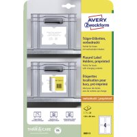 AVERY Zweckform Träger-Etiketten, 220x160 mm, weiss...