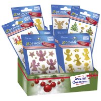 AVERY Zweckform ZDesign Sticker de Noël Ange,...