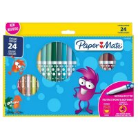 Paper:Mate Fasermaler Kids Colouring, 24er Blister