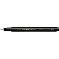 Tombow Fineliner MONO drawing pen, schwarz, Strichstärke 08