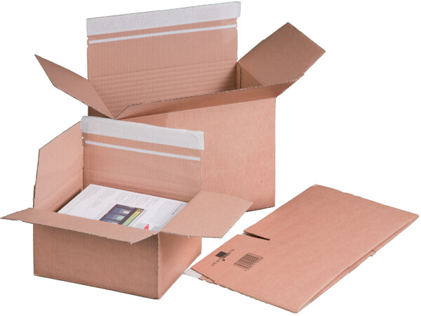 smartboxpro Carton à fond automatique, (L)195 x (P)95 mm