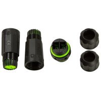 LogiLink Coupleur fibre optique avec 2 manchons de...