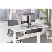 DIGITUS Goulotte passe-câble sous le bureau, noir