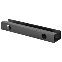 DIGITUS Goulotte passe-câble sous le bureau, noir