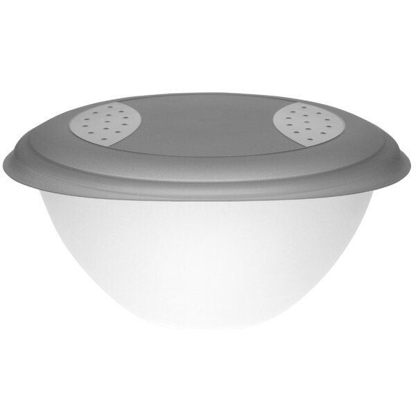 keeeper Salatschale "sandra", mit Deckel, 6,0 Liter, grau