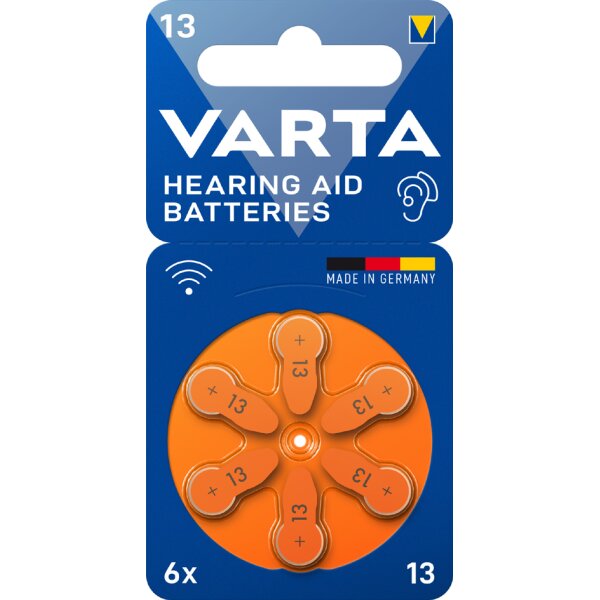 VARTA Pile bouton pour appareil auditif Hearing Aid