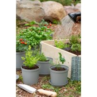 orthex Blumentopf CULTIVATE, Durchmesser: 300 mm, grau