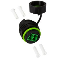 LogiLink Coupleur fibre optique avec bouchon de protection