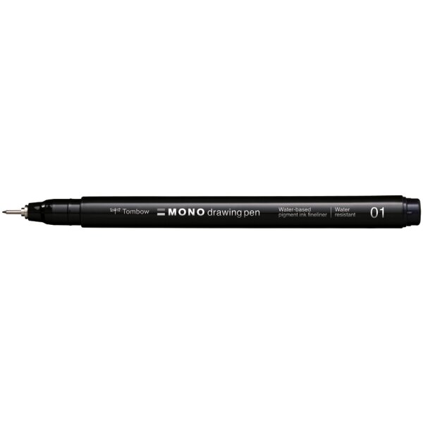 Tombow Feutre fin MONO drawing pen, largeur de tracé 005