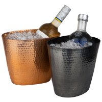 APS Seau à vin/champagne pour 1 bouteille, cuivre