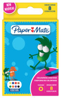 Paper:Mate Wachsmalstifte Kids Colouring, 8er Blister