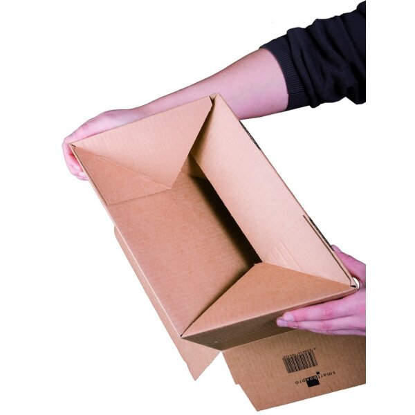 smartboxpro Carton &agrave; fond automatique, (L)400 x (P)260 mm