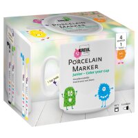 KREUL Porcelain Marker medium "Junior", Set...
