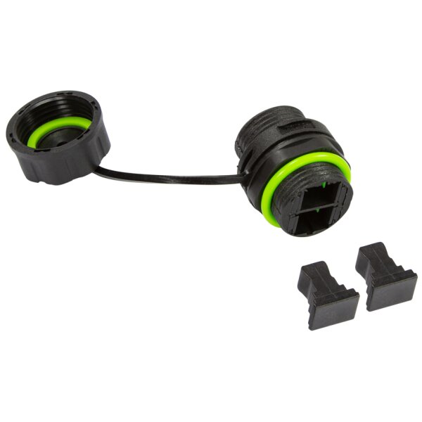 LogiLink Coupleur fibre optique avec bouchon de protection