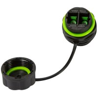 LogiLink Coupleur fibre optique avec bouchon de protection