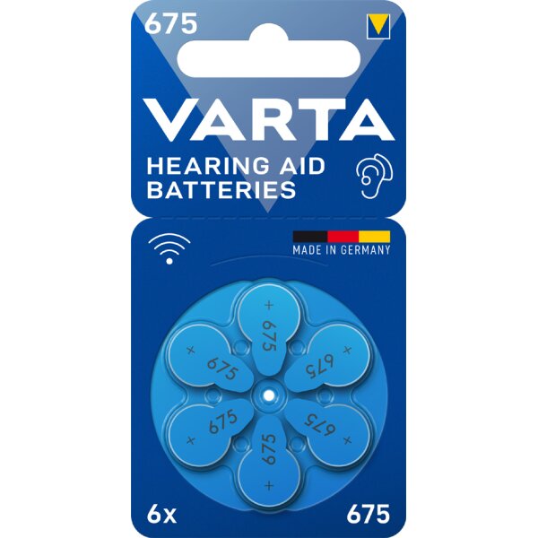 VARTA Pile bouton pour appareil auditif Hearing Aid