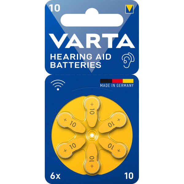 VARTA Pile bouton pour appareil auditif Hearing Aid
