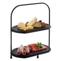 APS Plateau SLATE, (L)280 x (P)155 x (H)10 mm, noir