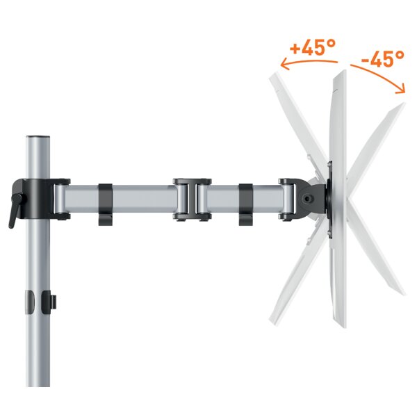 DURABLE Support SELECT pour 1 écran, pince