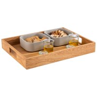 APS Serviertablett, (B)450 x (T)350 x (H)60 mm, eiche