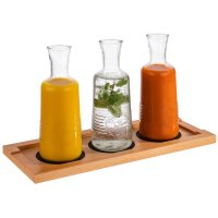APS Planche de buffet pour carafes, chêne naturel