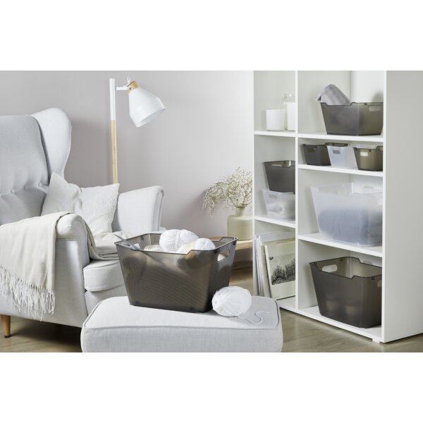 keeeper Aufbewahrungsbox "lotta", 6,0 Liter, transparent