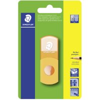 STAEDTLER Combi gomme - taille-crayon 511 SE, orange fluo