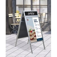 EUROPEL Panneau trottoir avec surmontoir, A1, imperméable