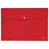 LEITZ Pochette à documents Recycle, A4, PP, rouge