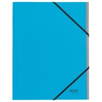 LEITZ Chemise trieur Recycle, A4, carton, bleu