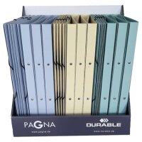 PAGNA Classeur à anneaux + chemises à...