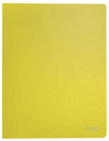 LEITZ Sichtbuch Recycle, A4, PP, mit 20 Hüllen, gelb