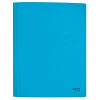 LEITZ Chemise à lamelle Recycle, A4, carton, bleu