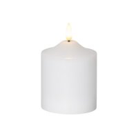 STAR TRADING LED Kerze Flamme 12cm 12.064-07 weiss