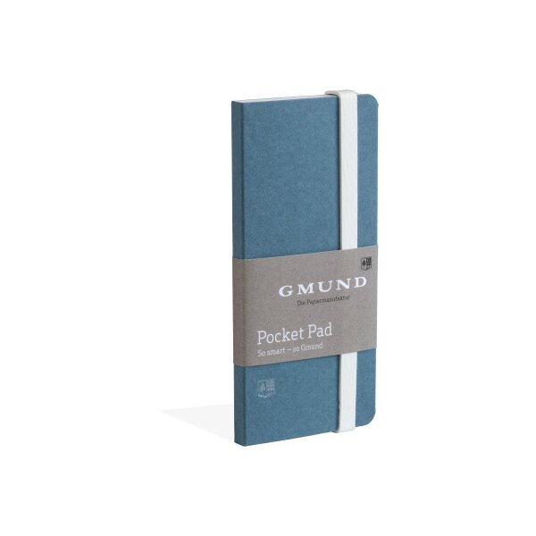 GMUND Pocket Pad 6.7x13.8cm 38060 denim,blanko 100 pages
