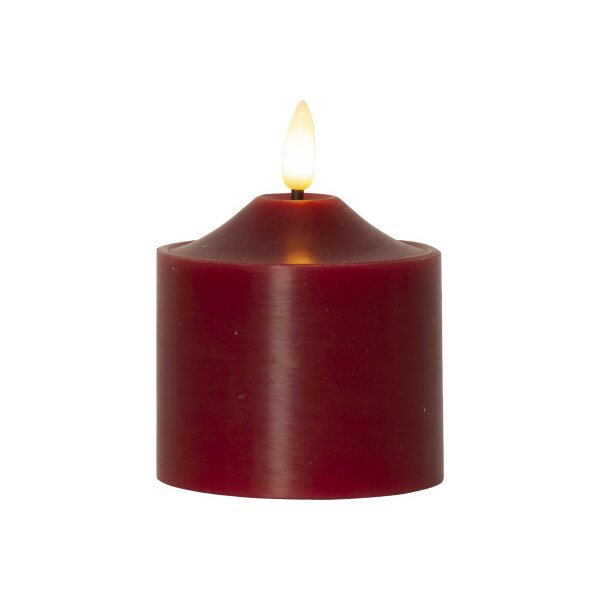 STAR TRADING LED Kerze Flamme 9.5cm 12.061-60 rot