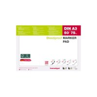 TRANSOTYPE Layoutpapier A3 25002 75g, weiss 50 Blatt