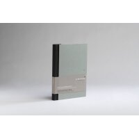 GMUND Livre papier 17x24cm 39333 grey, dotted 160 pages