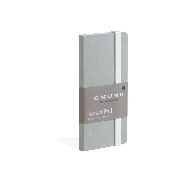GMUND Pocket Pad 6.7x13.8cm 38077 dust, blanko 100 Seiten