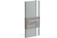 GMUND Pocket Pad 6.7x13.8cm 38077 dust, blanko 100 Seiten