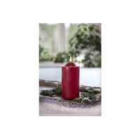 STAR TRADING LED Kerze Flamme 17cm 12.061-62 rot