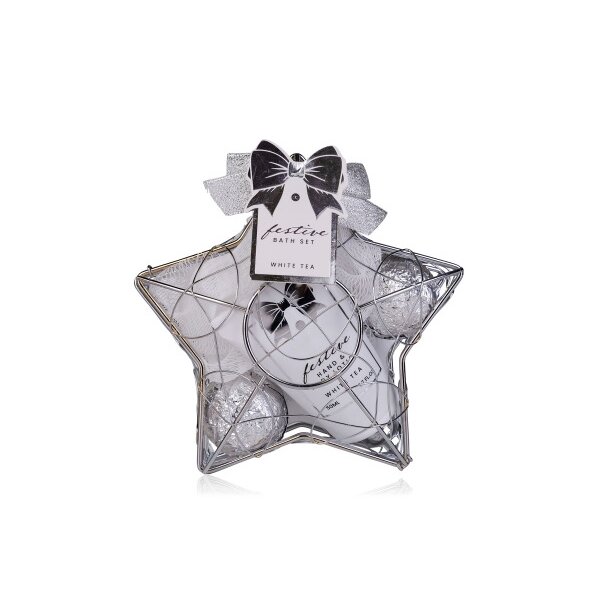 ACCENTRA Badeset 6056715 Festive, silber